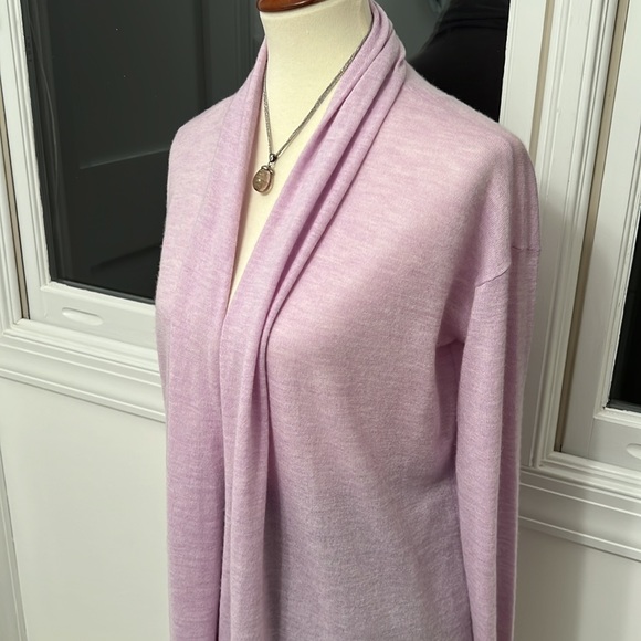 NWOT 100% Cashmere Haven Well Within Women Long Open-Front Cardigan - Picture 2 of 12
